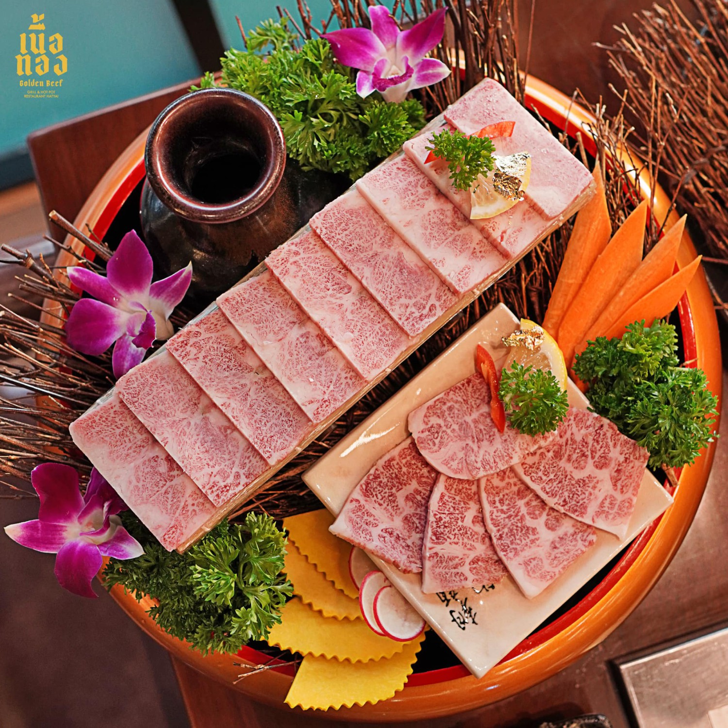 สะหวา, กลมกล่อม, ดอนญ่า, ต้นทาง, ครัวมะเรือง, ร้านข้าวต้ม 2500, เนินขุมทองการ์เด้นท์, นานหยวนบะหมี่เกี๊ยวกุ้ง, สาขากองบิน 56, ไก่ทอดเดชา, สาขาสนามบินหาดใหญ่, สบันงา, เหม่ยเหว่ย สาขาถนนสนามบิน, ร้านข้าวต้มมัดเนินขุมทอง คาเฟ่อาหารใต้