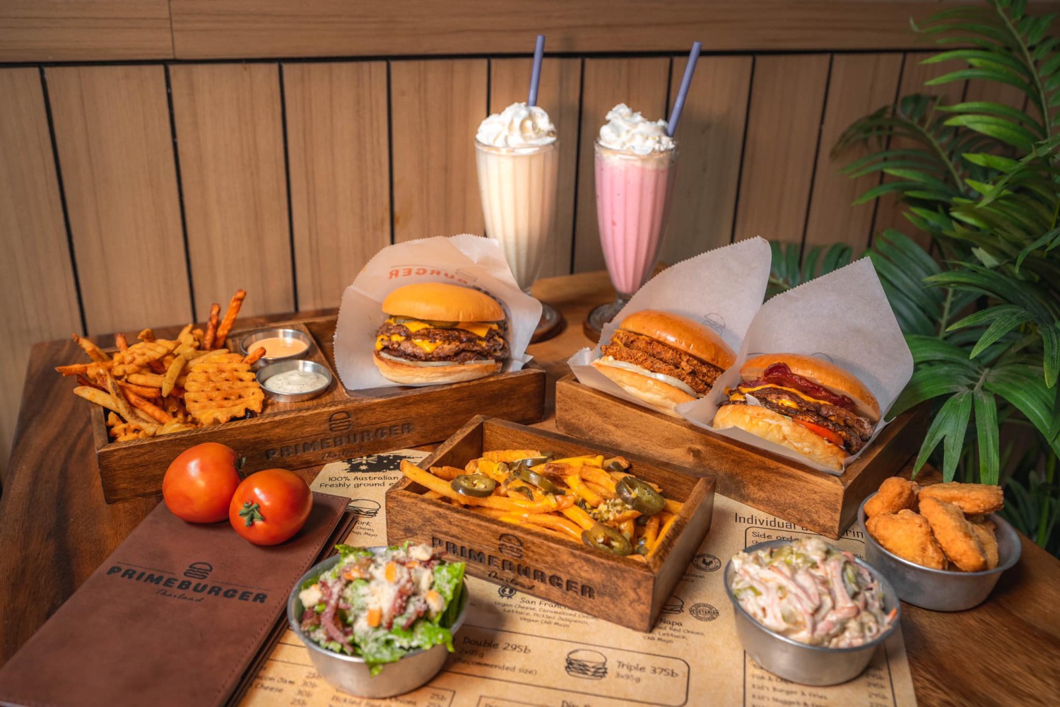 Moonshine Bar, พิซซ่าลันตา Pizza Lanta, Chart Bar, At-Mosphere Rooftop Cafe', Molly, Buddy Beer, Fu Bar, Prime Burger Khaosan, Ranee’s Restaurant, Hippie De Bar