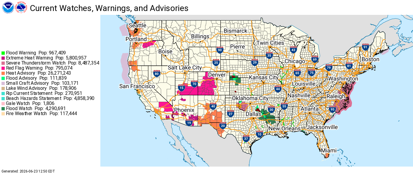 Heat wave skyrockets electricity demand, Could heat impact NYC's primary election?, 'Dangerous heat', Power outages reported, A record-smashing heat wave, How to stay safe in the heat, Tourists grapple with heat in nation's capital, The climate change connection to heat, Humidity is adding to the misery, How long will the heat last?, Heat index forecast map, Watch for heat-related illnesses