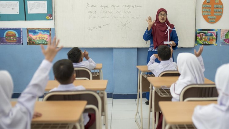 Ilustrasi Anak Sekolah