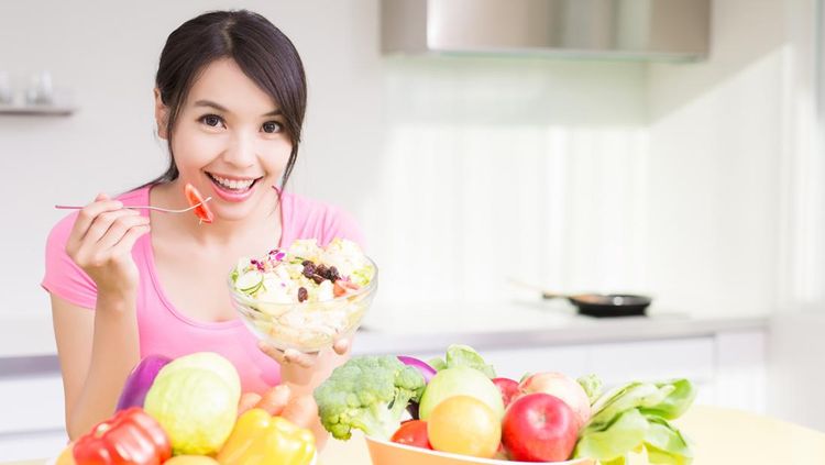 Ilustrasi Diet Makanan Sehat