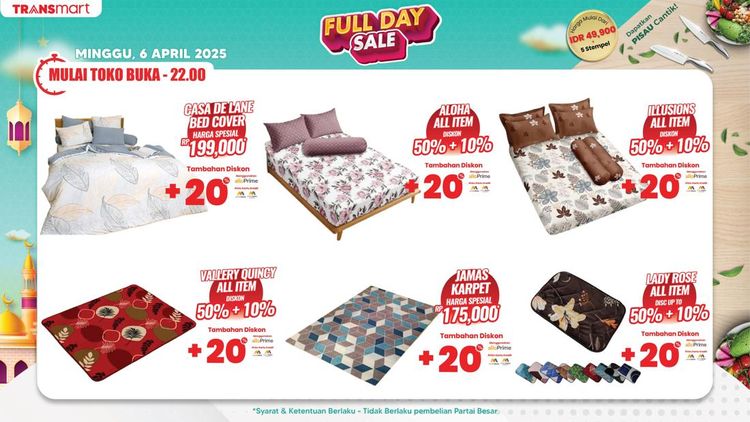 Transmart Full Day Sale 6 April 2025
