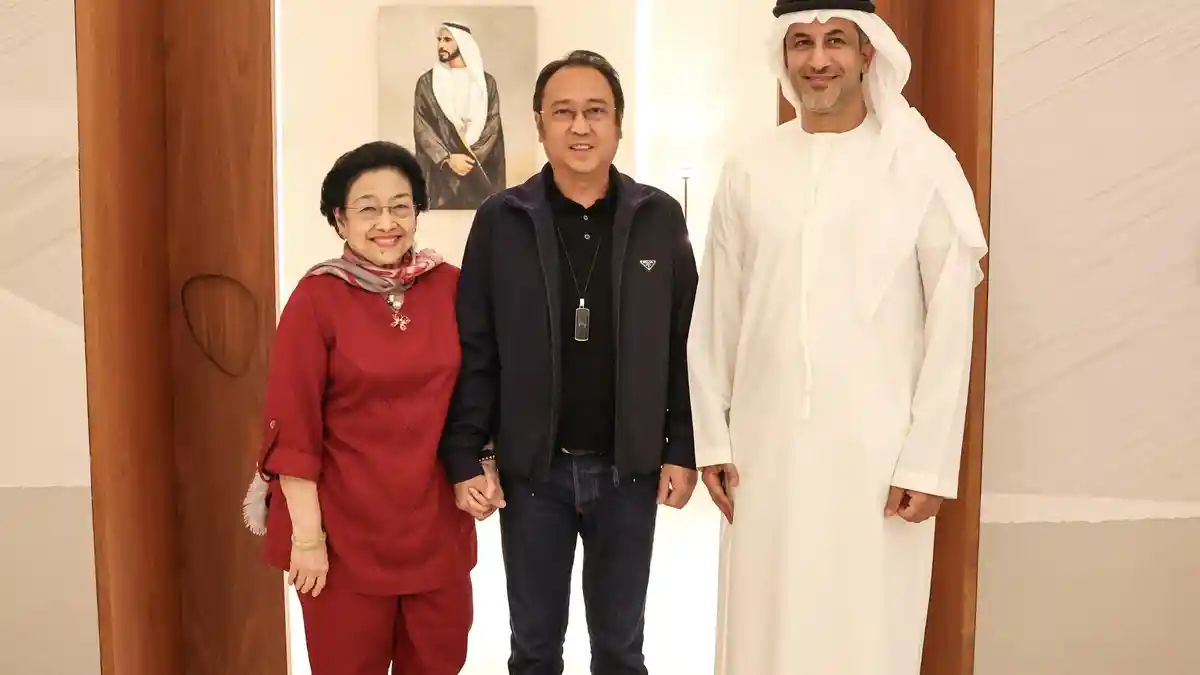 Abu Dhabi, Megawati Soekarnoputri, Zayed Award for Human Fraternity, Megawati Tiba di Abu Dhabi, Bakal Hadiri Zayed Award dan Bahas Kepemimpinan Perempuan