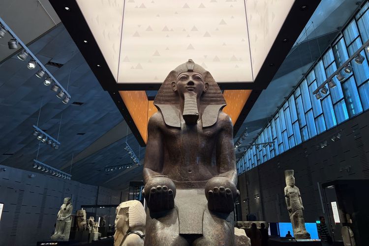 Mesir, Museum arkeologi terbesar di dunia, Grand Egyptian Museum, giza, FOTO: Museum Arkeologi Terbesar di Dunia yang Baru Buka di Mesir