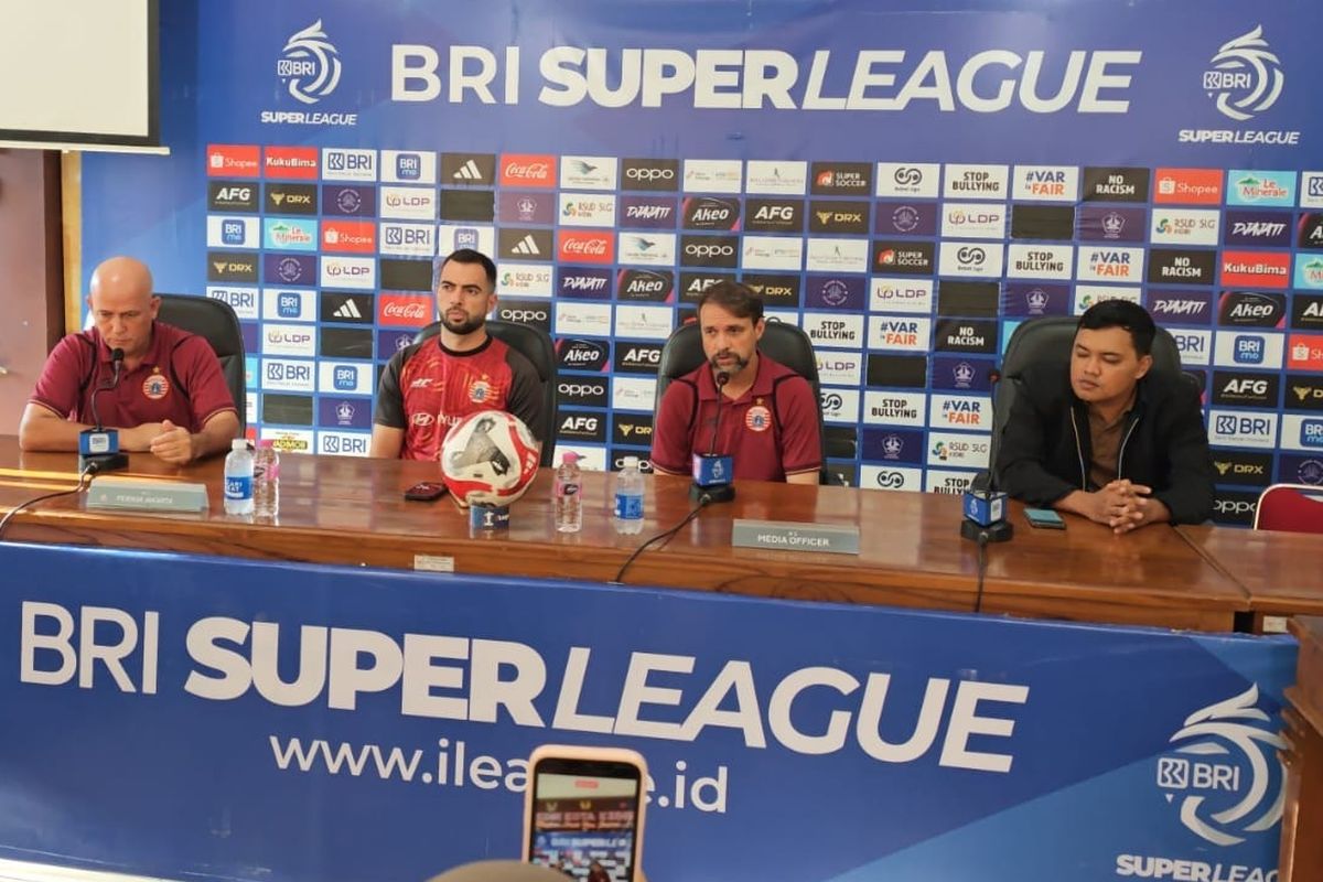 Persija, Super League 2025-2026, Persik Kediri, Persija Jakarta, Mauricio Souza, Jordi Amat, Persik Vs Persija: Tantangan Rizky Ridho dkk Taklukkan Cuaca Panas Kediri 