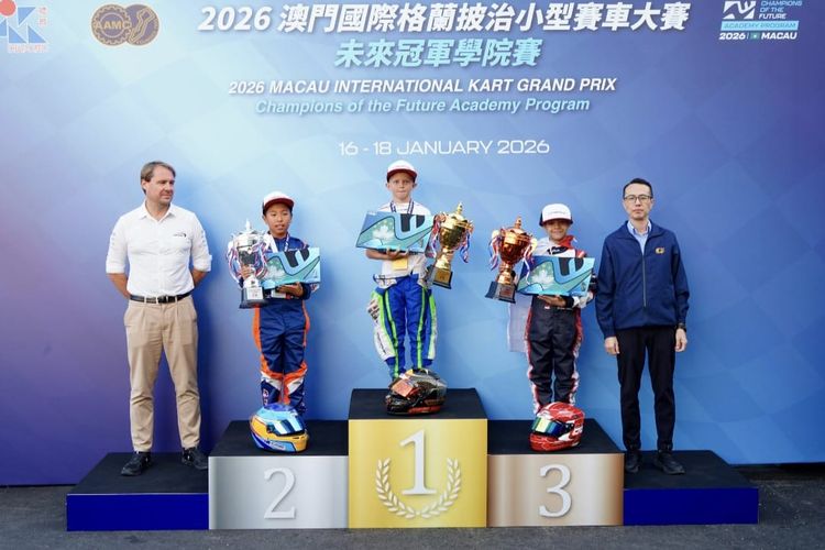 pegokart, Champions of The Future, Pegokart Cilik Indonesia Juara di Macau