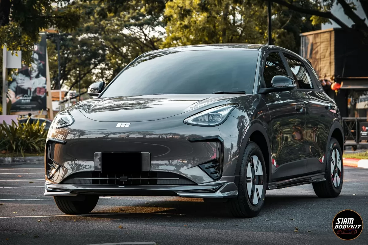 modifikasi, bodykit, Geely EX2, Modifikasi Geely EX2, Pakai Bodykit Thailand Jadi Lebih Sporty