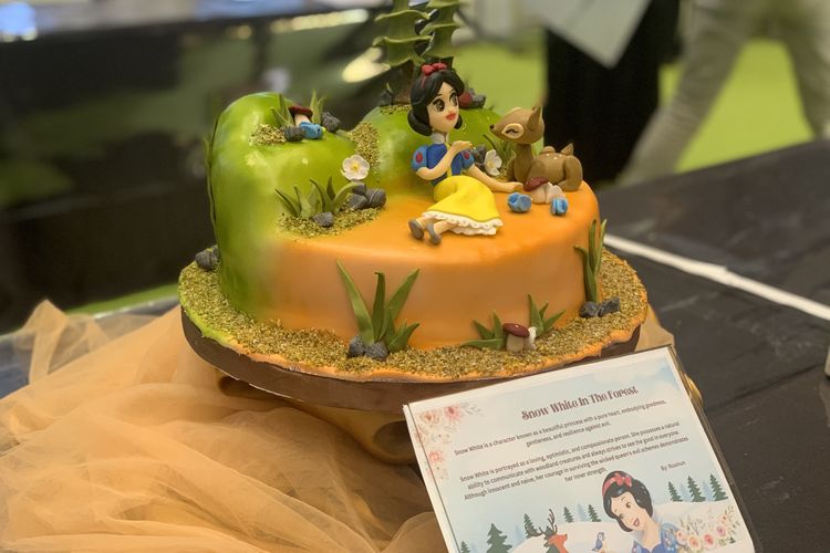pameran fhi 2025, The 14th Salon Culinaire 2025, peserta kompetisi The 14th Salon Culinaire 2025, peserta disabilitas lomba The 14th Salon Culinaire 2025, lomba pastry peserta tuli, Karya Tanpa Suara, Saat Para Siswa Disabilitas Berkompetisi Dekorasi Kue