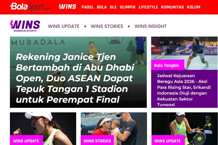 WINS, Grid Network, Grid Network Luncurkan WINS, Soroti Peran Perempuan di Dunia Olahraga, Ragam Konten WINS Angkat Peran Perempuan di Olahraga, Partisipasi Olahraga Perempuan Masih Rendah, Prestasi Atlet Perempuan Masih Minim Eksposur, Dorong Representasi dan Partisipasi Perempuan