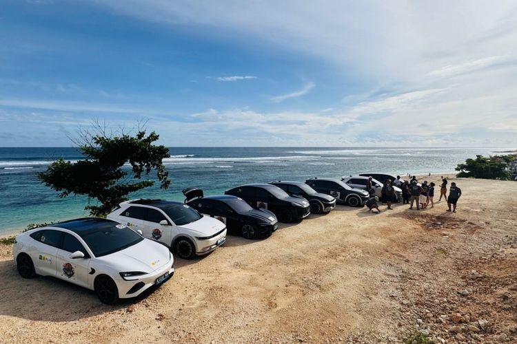 Komunitas, mobil listrik, SPKLU, koleksi, komunitas mobil listrik, Uji Keandalan SPKLU, Komunitas Mobil Listrik Turing Jawa Bali