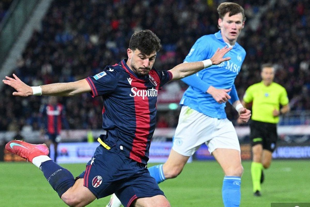 Napoli, Liga Italia, Bologna, Hasil Liga Italia, Bologna Vs Napoli, Napoli vs Bologna, napoli, bologna, liga italia, Hasil Liga Italia Bologna Vs Napoli 1-1, Inter Milan Aman