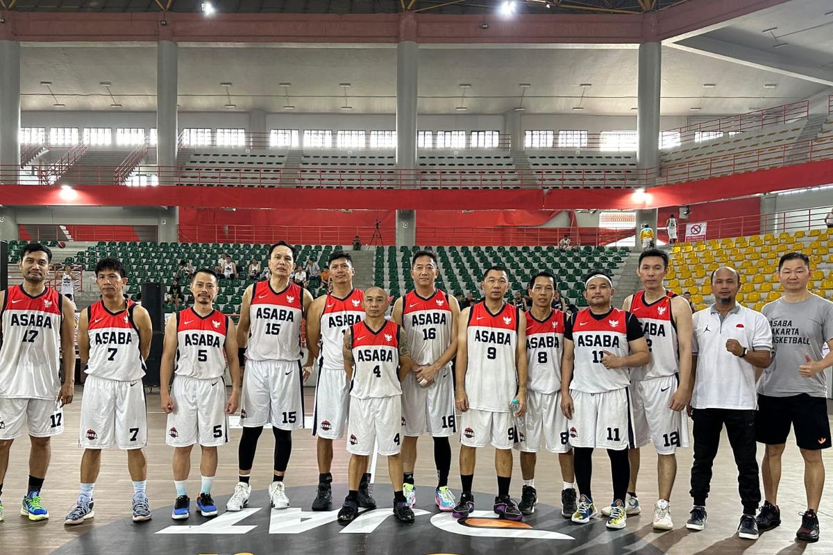 turnamen basket, Asaba, ASEAN Veteran Basketball, ASEAN Veteran Basketball Tournament 2025, Indonesia Tuan Rumah ASEAN Veteran Basketball Tournament 2025, Warisan Generasi Muda