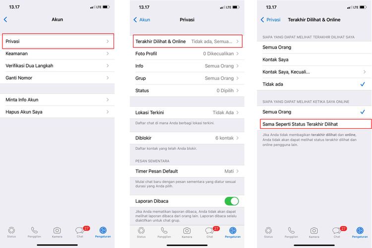 WhatsApp, Silence Unknown Callers, last seen, chat, mention, mute, status online WA, Mau, 1. Aktifkan Silence Unknown Callers, 2. Sembunyikan status online dan last seen WA, 3. Matikan centang biru, 4. Atur notifikasi grup hanya untuk mention, 5. Mute notifikasi