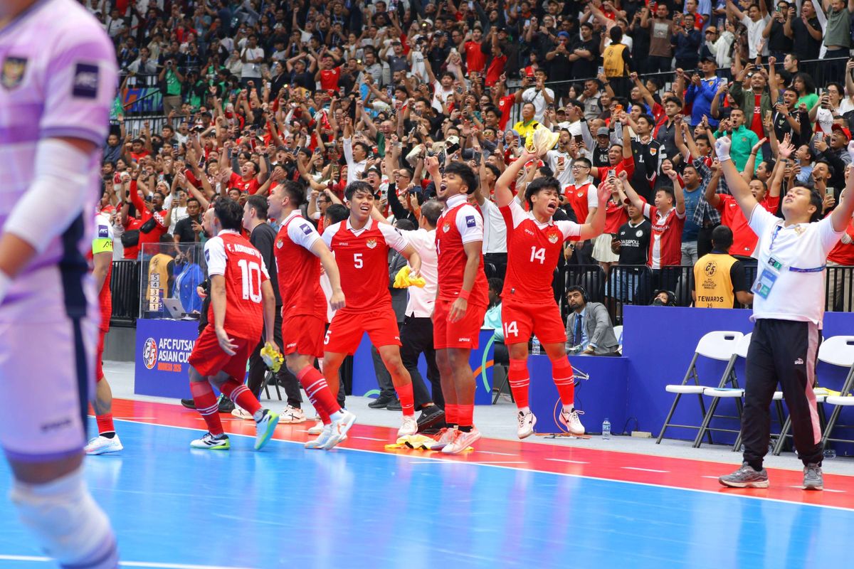 Piala Asia Futsal, Timnas, Iran, Timnas Futsal, Indonesia vs Iran, Timnas Futsal Indonesia, Piala Asia Futsal 2026, Timnas Futsal Indonesia vs Iran, Live Hasil Timnas Futsal Indonesia Vs Iran 2-1, Israr Megantara Balikkan Keadaan