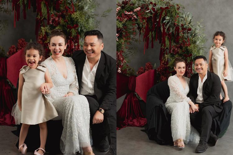 Natal, merayakan Natal, Rayakan Natal 2025, Rianti Cartwright Pilih Outfit Kasual yang Simpel