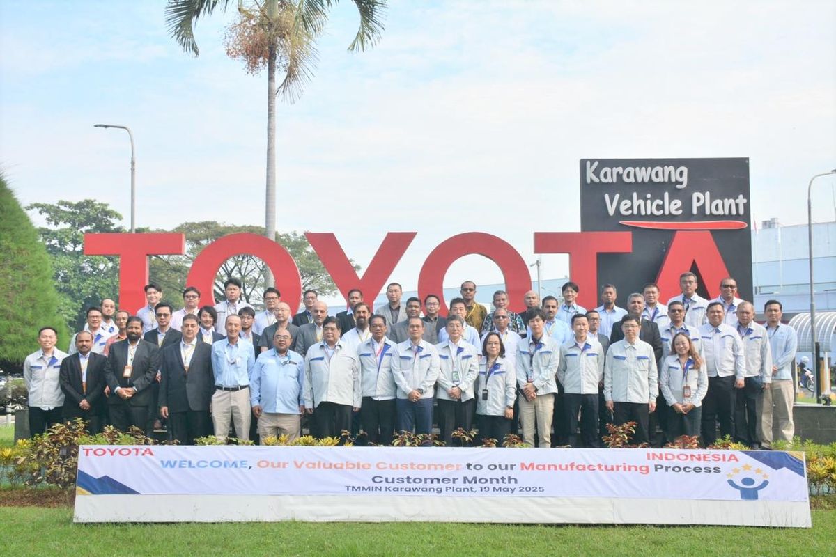 Toyota, TMMIN, kualitas produk, mitra bisnis, TMMIN Fokus Tingkatkan Kualitas Produk Lewat Customer Month 2025