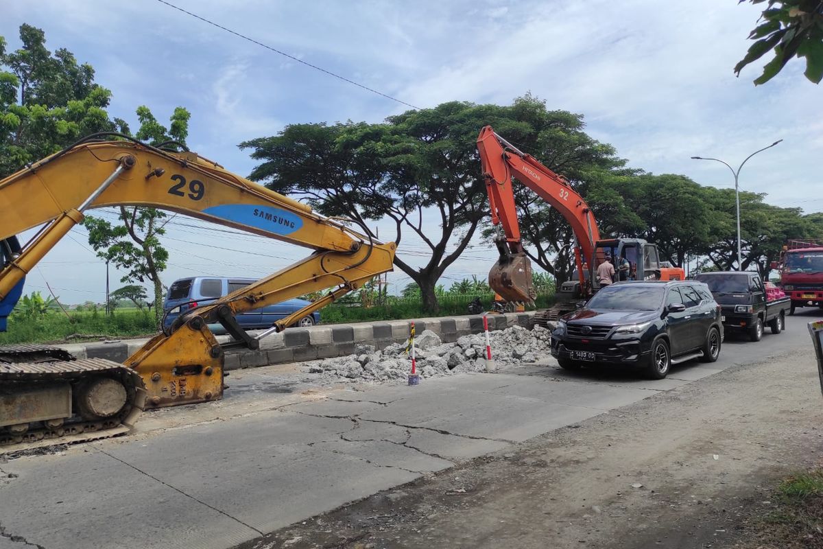 Pantura, jalur alternatif, Jalan Pantura Semarang–Demak Diperbaiki, Ini Jalur Alternatif yang Bisa Dilalui