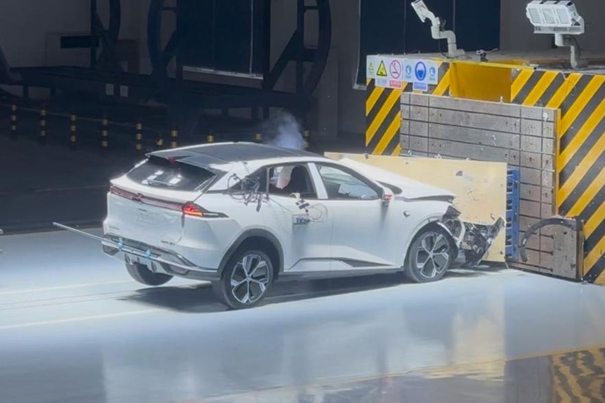 Crash Test, Changan Automobile, Chongqing, Changan, uji tabrak, Deepal S07, Menilik Ketatnya Uji Keselamatan Mobil Changan di China