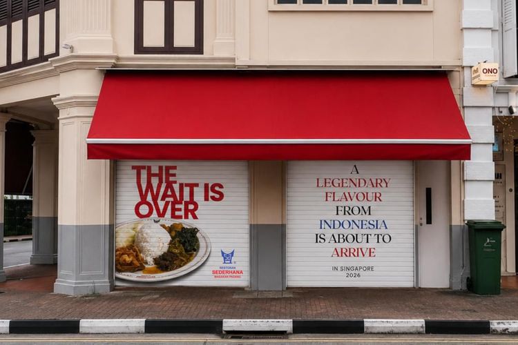 Restoran Sederhana, nasi padang di Singapura, Restoran masakan Padang, Sederhana Singapura, Restoran Sederhana Buka Cabang Pertama di Singapura, Sajikan Nasi Padang Autentik