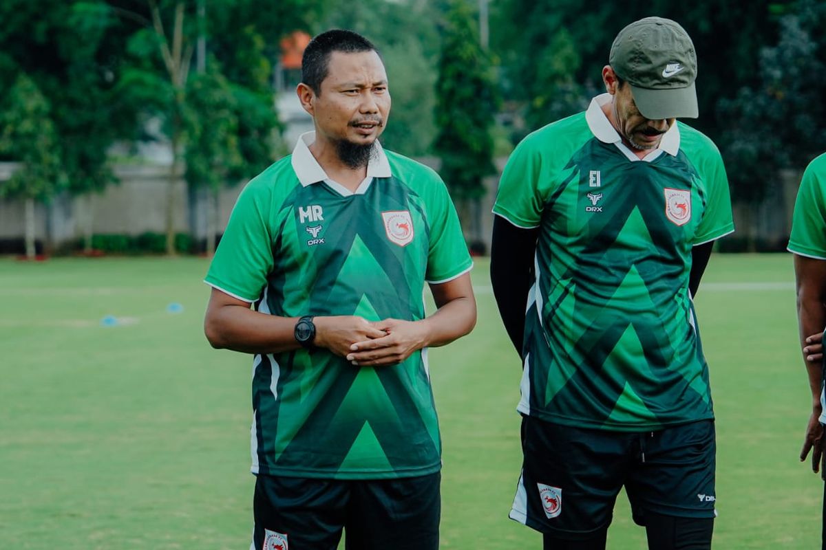 Erwan Hendarwanto, Muhammad Ridwan, Garudayaksa FC, Liga 2, Erwan Hendarwanto Sakit, Garudayaksa FC Tunjuk M Ridwan Jadi Pelatih