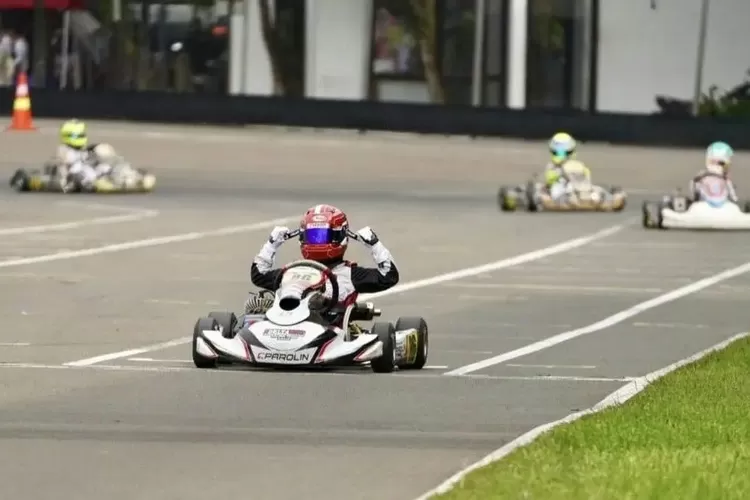 gokart, Pegokart 10 Tahun Ini Start P8 Finish P1 di Sentul