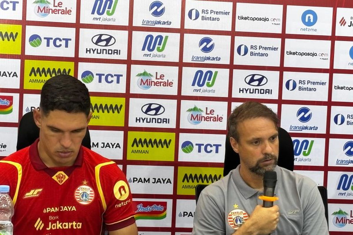 Persija Jakarta, Arema FC, persija vs arema, persija jakarta, Super League 2025-2026, Persija Jakarta Vs Arema FC, Souza Puas dengan Performa Eksel dkk