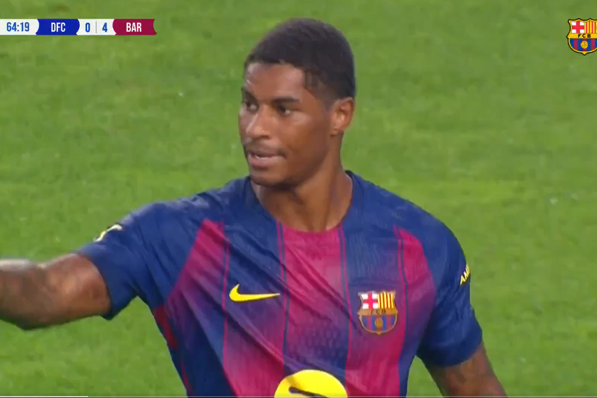Cesc Fabregas, Marcus Rashford, Liga Spanyol, Como 1907, LaLiga, Barcelona, Como, Barcelona vs Como, Joan Gamper Trophy, Barcelona Vs Como: Kans Rashford Jadi Starter di Joan Gamper Trophy