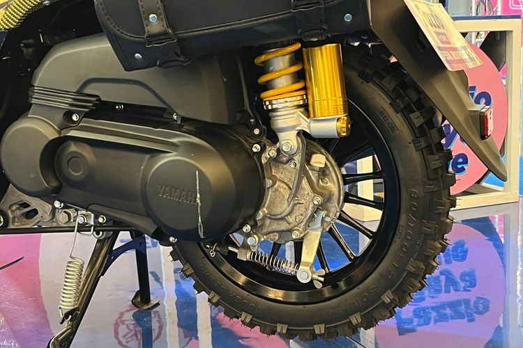 Yamaha Fazzio, Fazzio, modifikasi, Yamaha Fazzio Hybrid, Fazzio Modifest 2025, Modifikasi Yamaha Fazzio Bergaya Trail, Terinspirasi Kamen Rider