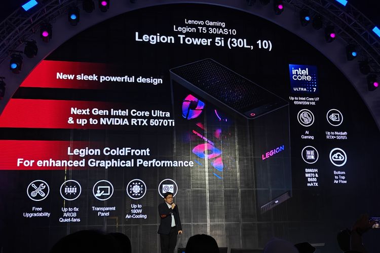 pc gaming, Lenovo, Lenovo Legion Tower 7i, Lenovo Legion Tower 5i, spesifikasi Lenovo Legion Tower 7i, harga Lenovo Legion Tower 7i, harga Lenovo Legion Tower 5i, Lenovo Rilis PC Gaming Legion Tower 5i dan 7i di Indonesia, Harga mulai Rp 53 Jutaan