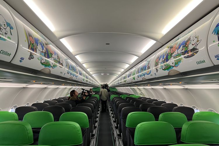 Citilink Indonesia, AQUA, Punya Livery Pesawat Baru, Citilink Gandeng Ilustrator Lokal