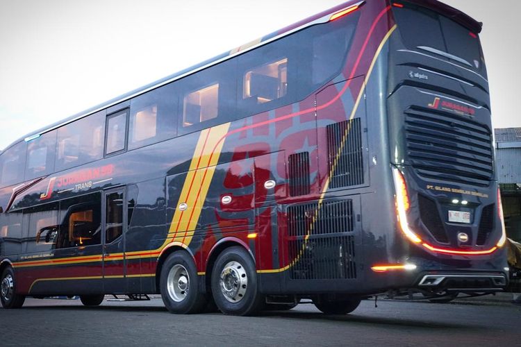 Juragan 99 Trans, bus baru, Bus Baru PO Juragan 99 Trans, Double Decker Mewah 19 Penumpang