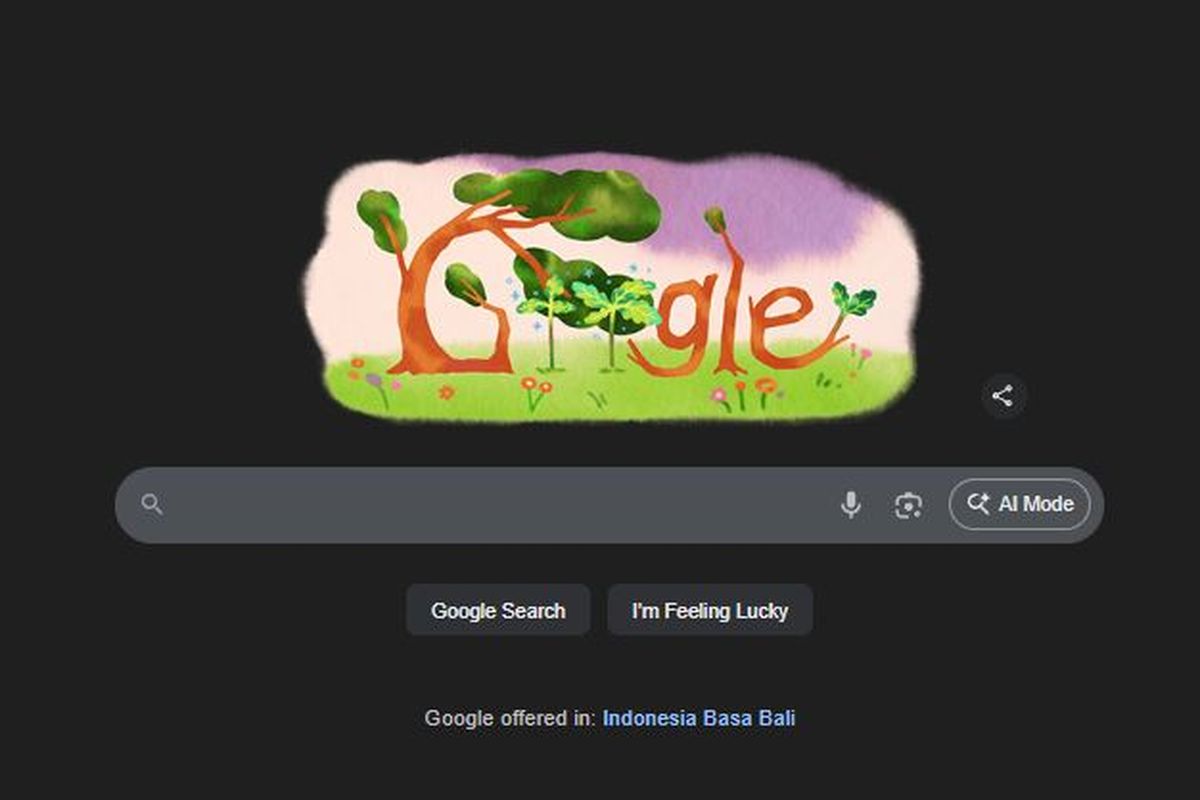 Google, Google Doodle, hari ayah nasional 2025, Google Doodle Hari Ayah Nasional 2025, 12 November 2025, 12 november 2025 memperingati hari apa, Mengapa Google Doodle Hari Ayah Nasional 2025 Bergambar Tumbuhan?