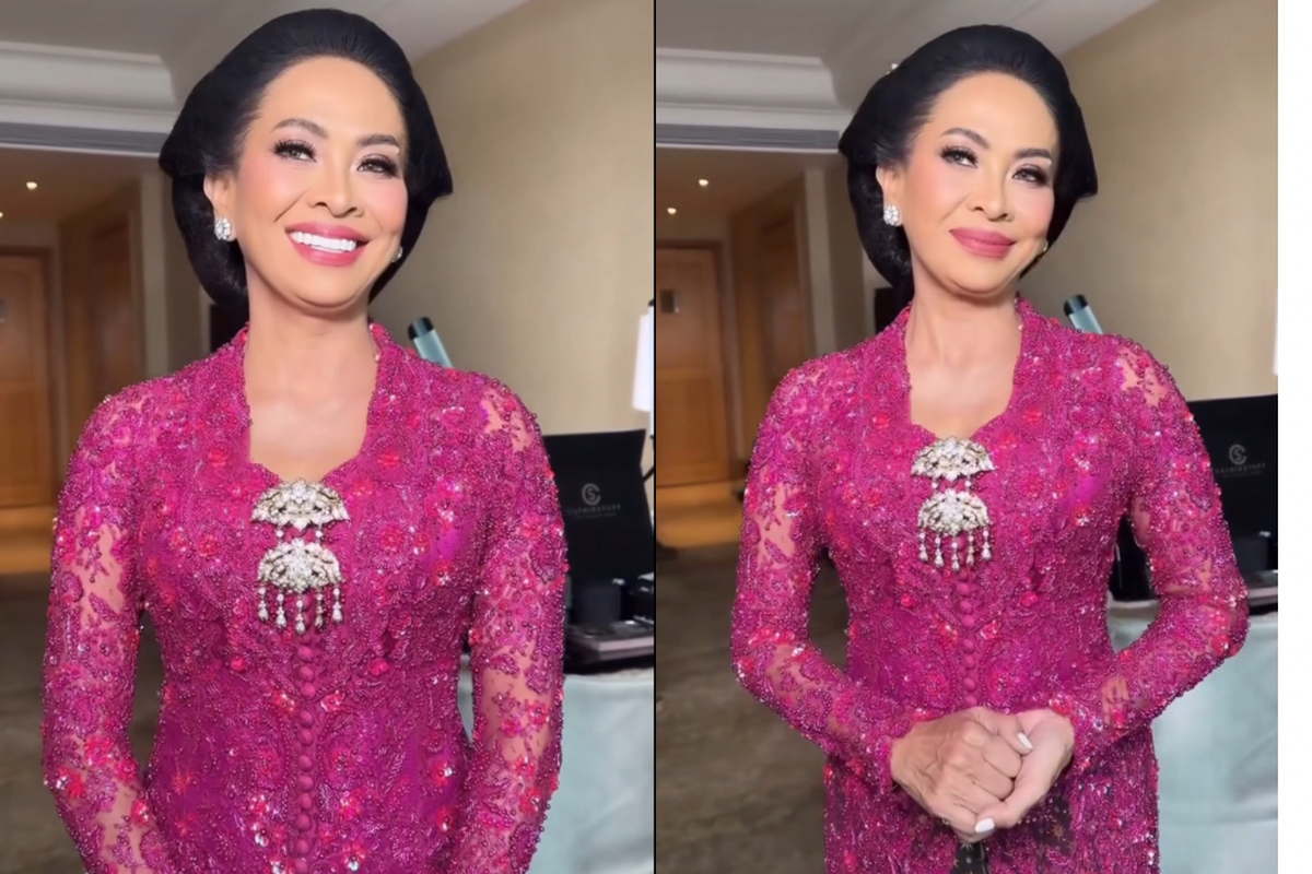 Alyssa Daguise, Al Ghazali, ibu Alyssa Daguise, ngunduh mantu Al Ghazali, pernikahan al ghazali, Ngunduh Mantu Al Ghazali, venue ngunduh mantu al ghazali, konsep ngunduh mantu al ghazali, ibu alyssa daguise, gaya ibu alyssa saat ngunduh mantu al alghazali, gaya ibu alyssa daguise, ibu dari alyssa daguise, Hadir di Ngunduh Mantu Al Ghazali, Ibu Alyssa Daguise Tampil Anggun dengan Kebaya