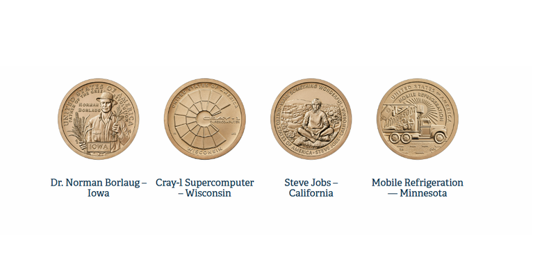 Steve Jobs, apple, 1 dollar, koin, Wajah Steve Jobs Akan Muncul di Koin 1 Dollar AS