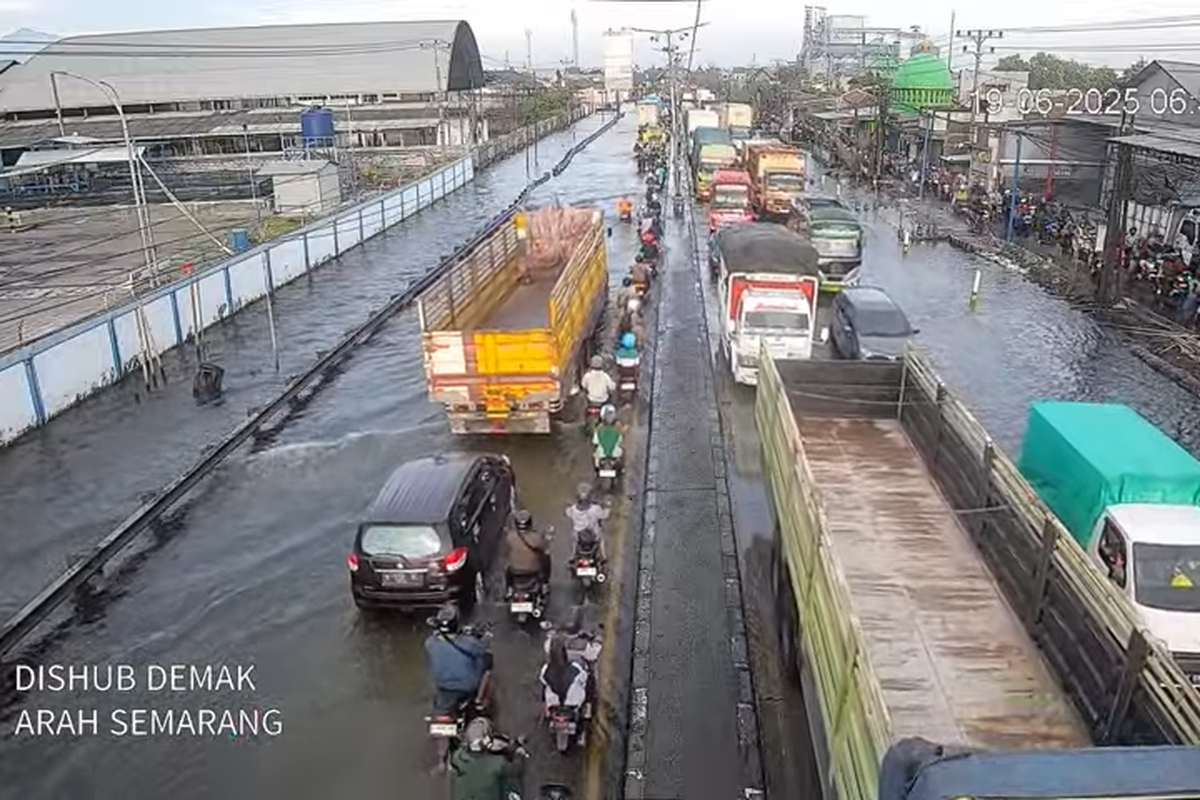 Banjir rob, Sayung, banjir rob, jalur alternatif, sayung demak, sayung, sayung demak hari ini, Sayung Demak Masih Banjir Rob, Ini Jalur Alternatifnya