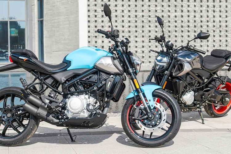 Morbidelli, Morbidelli N125V, Morbidelli N125V Meluncur: Motor Sport 125cc V-Twin Pakai Single Arm