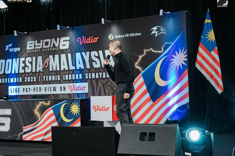 Byon Combat Showbiz, combat sport, Byon Combat Showbiz 6, Tinju, Jadwal Byon Combat Showbiz 6: Gengsi dan Rivalitas Indonesia Vs Malaysia, Ronal vs Putra, Uncle Kong vs Secret Fighter (ICB International Belt), Fahri vs Kabilan, Serieal vs Ammarul, Fabian Farhan vs Izat Zaki, Maliki vs Raul, Badi Sambas vs Jai JMT