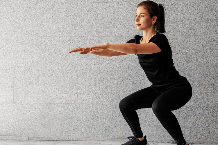 squat, Berapa Banyak Latihan Squat yang Diperlukan untuk Mengencangkan Bokong?