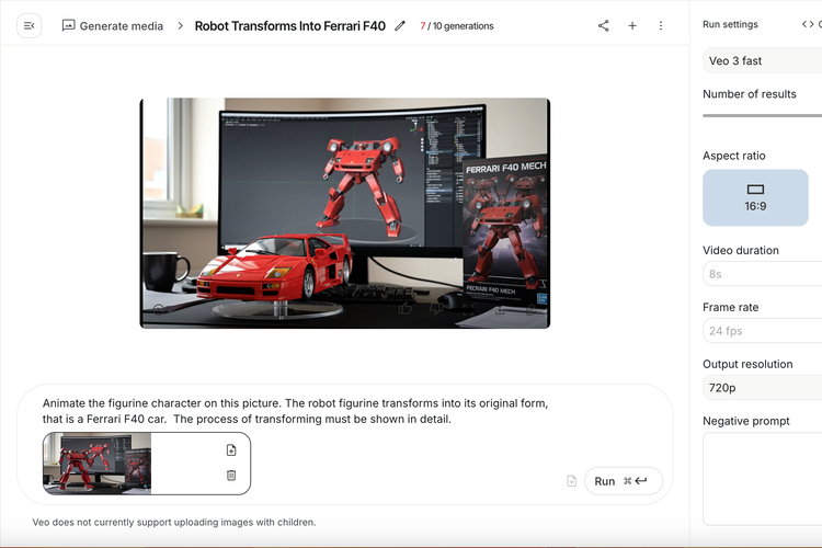 gemini, action figure, miniatur, Miniatur AI bergerak, cara membuat miniatur AI bergerak, cara membuat miniatur AI, Cara Bikin Miniatur AI Bergerak dan Contoh Prompt, Menarik Dicoba