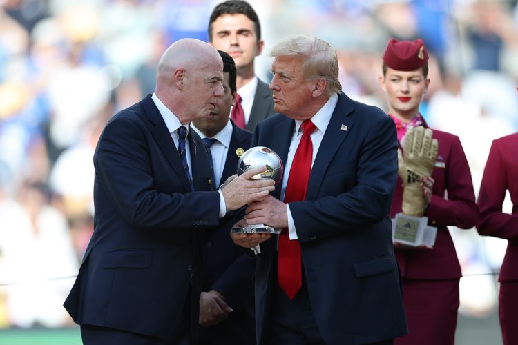 Donald Trump, FIFA, Amerika Serikat, Timnas Iran, Piala Dunia 2026, Donald Trump Melunak, Izinkan Timnas Iran Tampil di Piala Dunia 2026