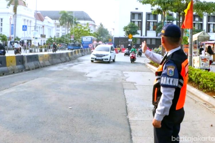 rekayasa lalu lintas, kawasan wisata, Kota Tua, pengaturan lalu lintas, Penutupan Jalan, Penutupan Jalan di Kota Tua Berlaku Akhir Bulan Ini, Catat Jadwalnya