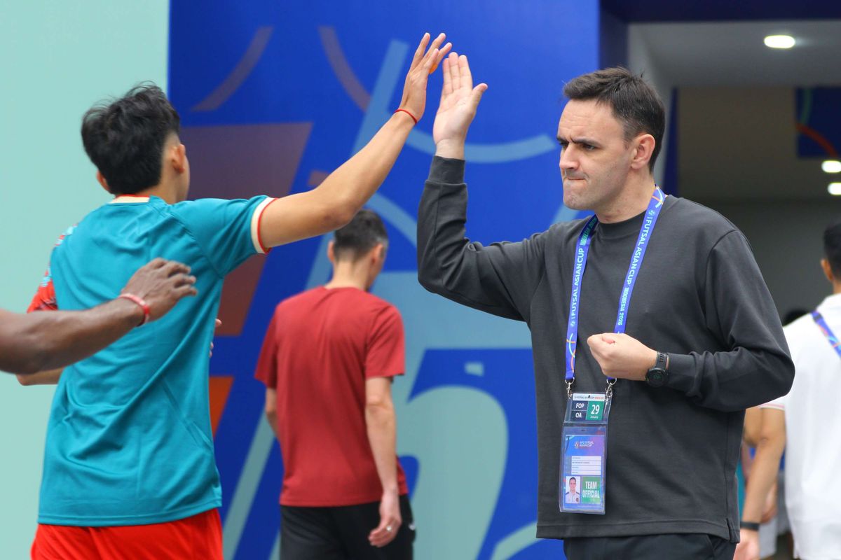 Timnas Futsal Indonesia, Piala Asia Futsal, Thailand, Vietnam, Hector Souto, Komentar Hector Souto Soal Calon Lawan Timnas Futsal Indonesia di Perempat Final