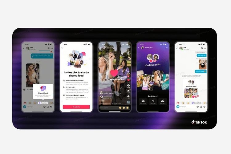 TikTok, Aplikasi, media sosial, Fitur TikTok, TikTok Rilis Fitur Shared Feed, Bisa Nonton Konten Rekomendasi Bareng 
