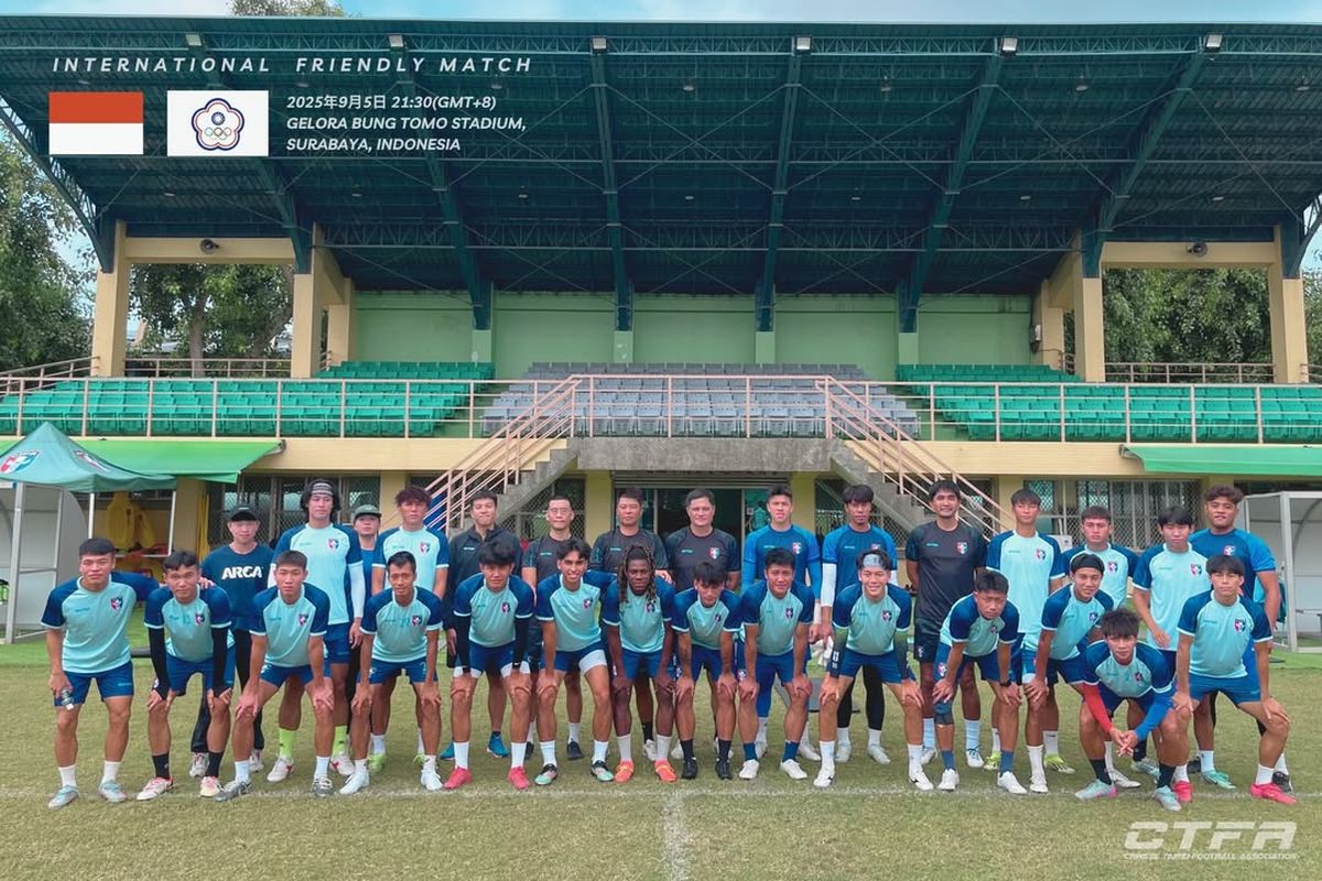 Timnas Indonesia, Timnas Indonesia Vs Taiwan, Taiwan vs Indonesia, timnas, taiwan, Indonesia, FIFA Matchday September 2025, Kata Pelatih Taiwan Jelang Hadapi Timnas Indonesia: Kami Fokus Bertahan