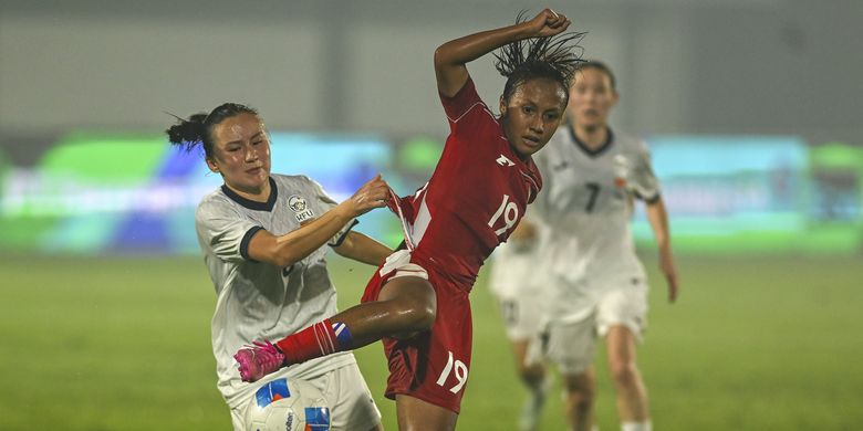 Indonesia, Vietnam, timnas putri, Indonesia vs Vietnam, Timnas Putri Indonesia, ASEAN Women's Championship, HT Skor Timnas Putri Indonesia vs Vietnam 0-2, Loan Hoang Thi Jadi Mimpi Buruk