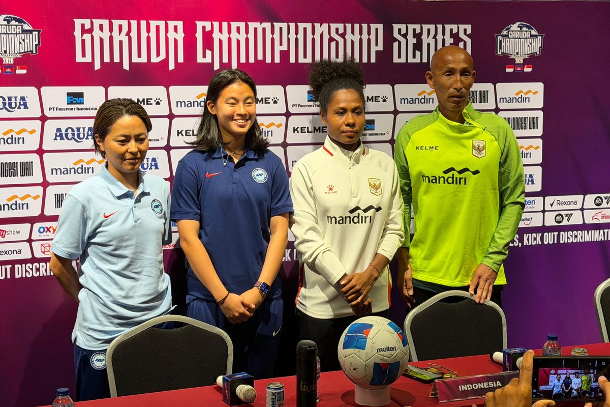 Timnas Putri Indonesia, FIFA Matchday, Timnas Putri Indonesia Vs Singapura: Hadapi Teman, Mochi Hati-hati