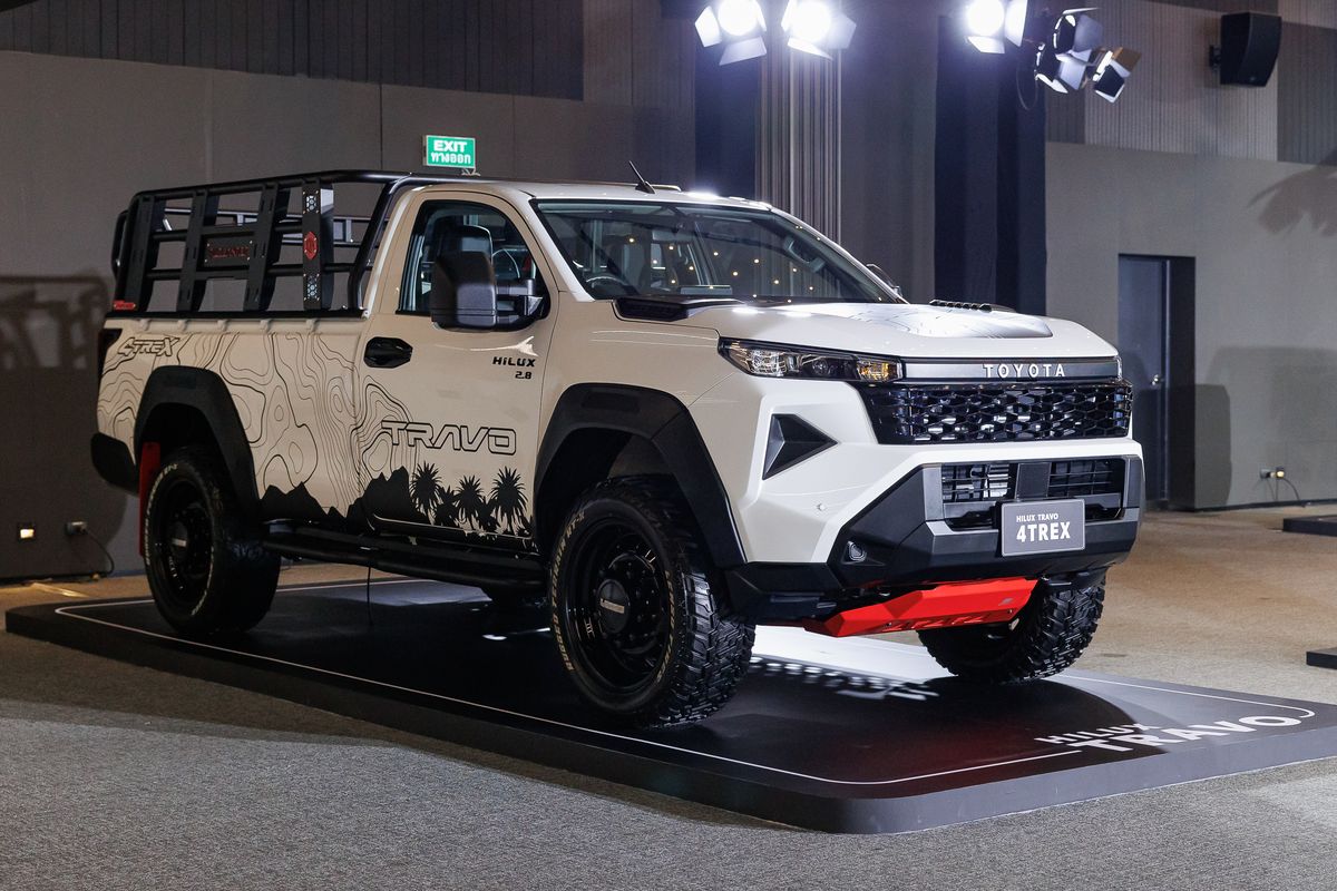 Hilux, Gazoo Racing, GR Parts, modifikasi, Toyota, Pikap Kabin Ganda, Hilux Travo, 4TREX, Modifikasi Toyota Hilux Travo 4TREX, Siap Diajak Off-Road