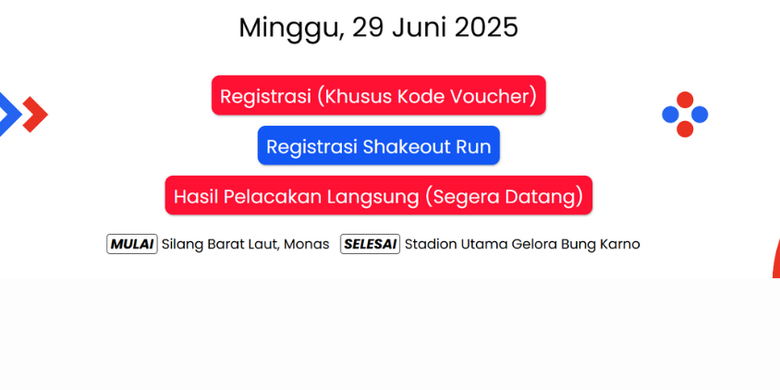 Jakarta International Marathon 2025, Jakim, fitur live tracking, Fitur Live Tracking, jakim, JAKIM, jakarta international marathon 2025, website jakim, Posisi Peserta Jakarta International Marathon 2025 Bisa Dipantau Real-Time, Ini Caranya