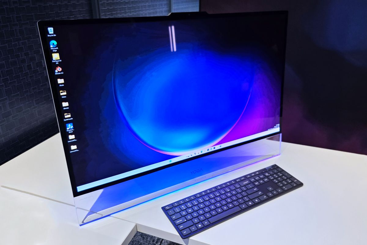 Yoga AIO i Aura Edition, Lenovo, Lenovo Pamer PC AIO yang Bisa 