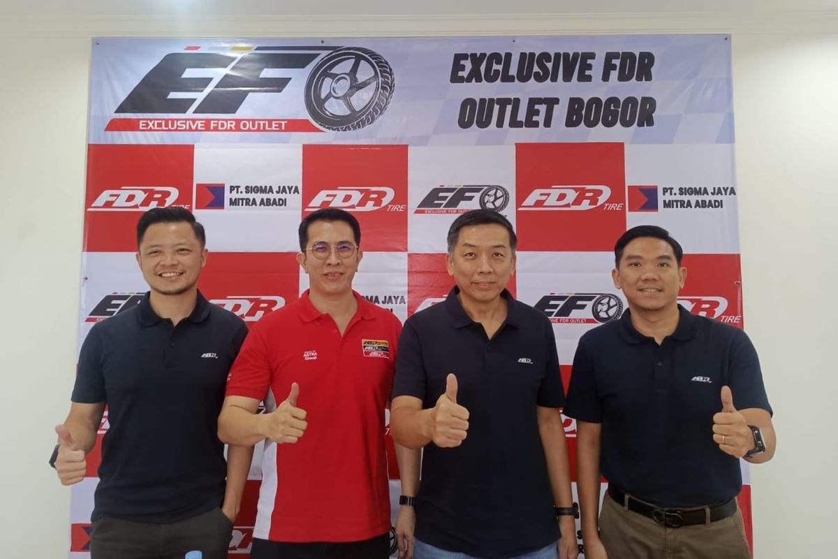 toko ban, FDR Resmikan Exclusive Outlet di Bogor, Dekatkan Layanan ke Konsumen